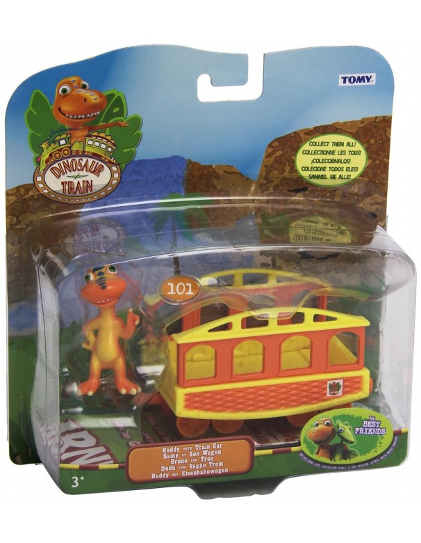 Il Treno dei Dinosauri, Personaggio Buddy con vagone LC53001 - LC53001