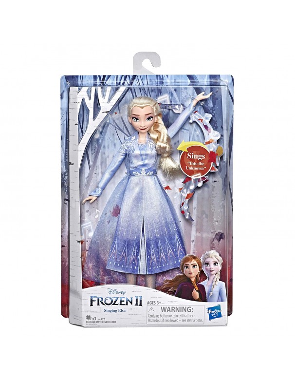 Disney Frozen 2 - Elsa Cantante E6852-E5498 Hasbro versione in italiano