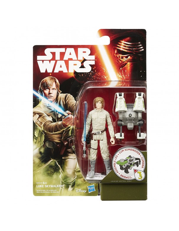 Star Wars-  Luke Skywalker action figure 9,5 cm di Hasbro B3448-B3445