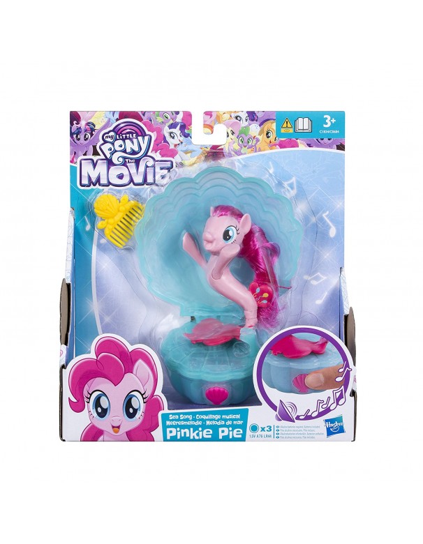 My Little Pony Pinkie Pie Sirena con Mini Conchiglia di Hasbro C1834-C0684