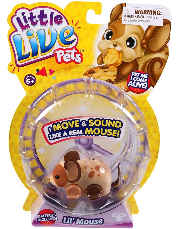 Little Live Pets Lil' Mouse topolitos - Crumbs
