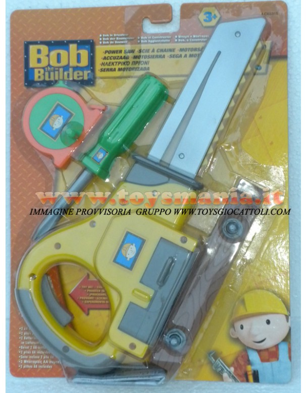 !!! BOB AGGIUSTATUTTO !!! ATTREZZI DA LAVORO UTENSILE SEGA A BATTERIA - bob aggiustatutto (the builder) toys , BRINQUEDOS ,JUGUETES , JOUETS 