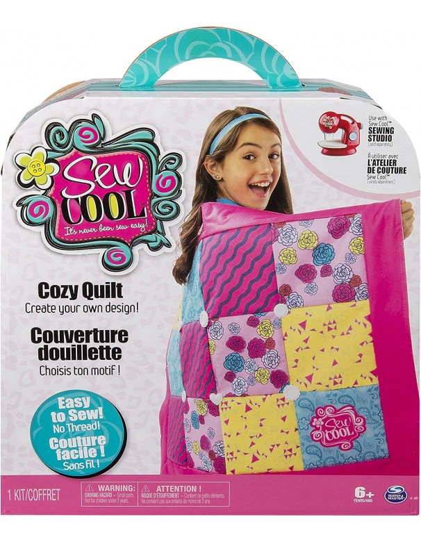 SPINMASTER Sew Cool Fashion Kit  Sew Cool Quilt 
