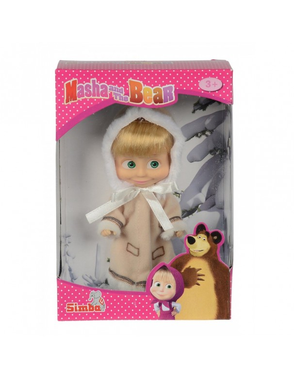 Masha Mini doll Classica cappotto invernale 12 Cm, Simba Masha d'inverno 9,00 euro