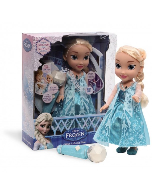 Frozen Principessa Frozen Elsa Canta Con Te Karaoke GPZ18574