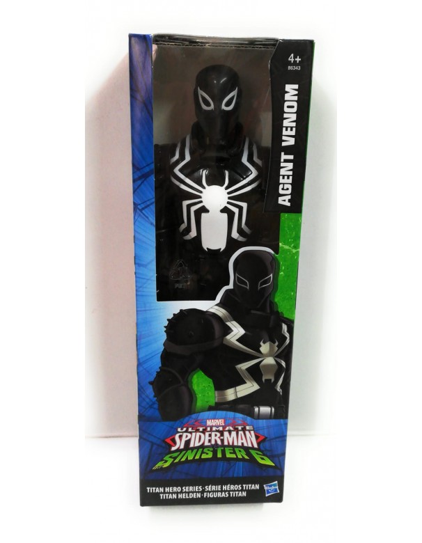 Marvel Titan Hero Agent Venom 30 CM, Ultimate Spider-Man vs Sinister 6 hasbro B6343-B5754 Spiderman