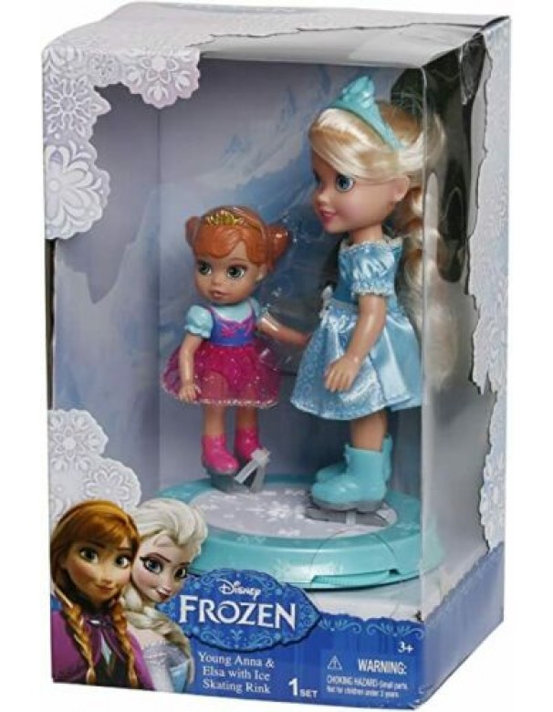 Frozen Elsa Ed Anna Sulla Pista Di Pattinaggio 18504