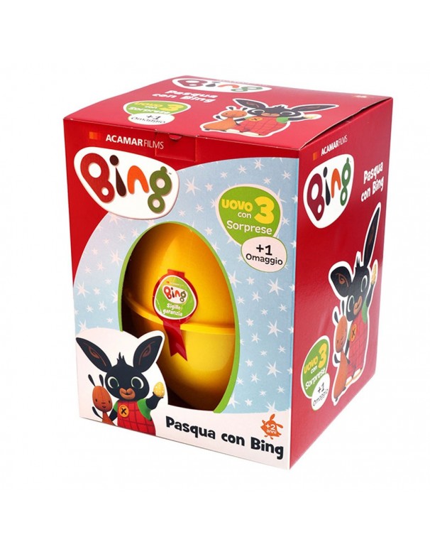 Pasqualone - Uovo di Pasqua Di Ciao - Bing con sorprese 