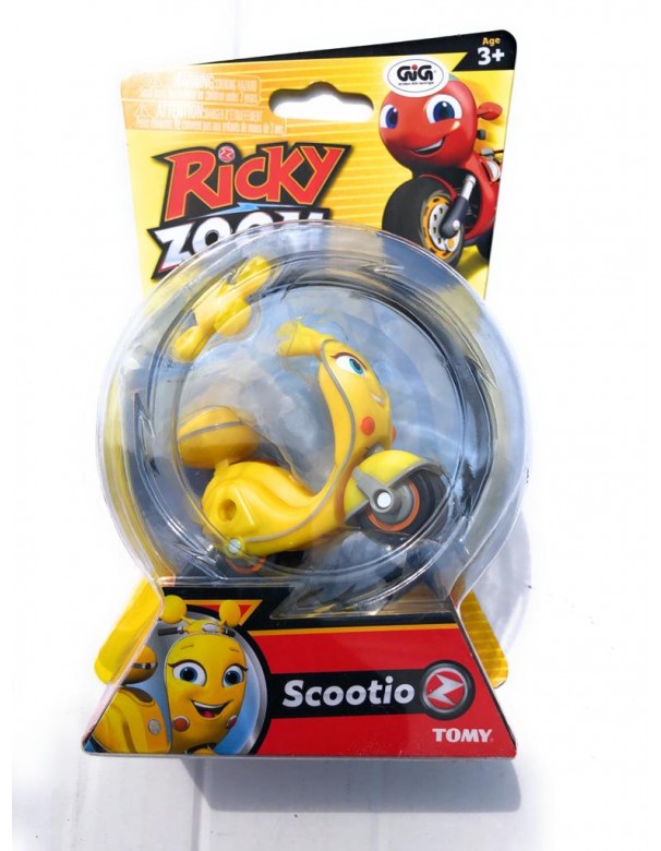 Nuovo Ricky Zoom - Scootio personaggio giocattolo circa 9 cm cod rcy 00000