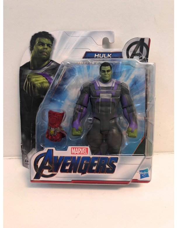 Marvel Avengers Endgame Hulk con Guanto del Potere Hasbro E3940-E3350