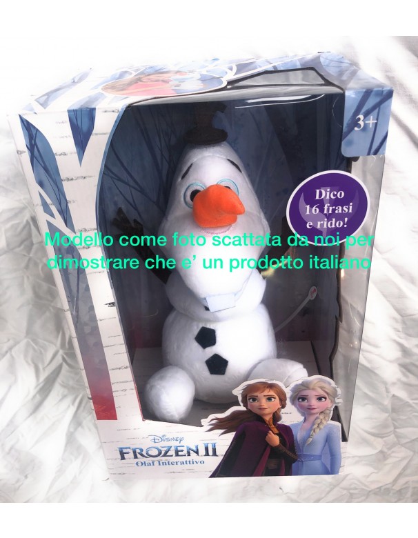 Disney Frozen 2, Olaf Interattivo 30 cm PRODOTTO ITALIANO, Simba 6315876938009
