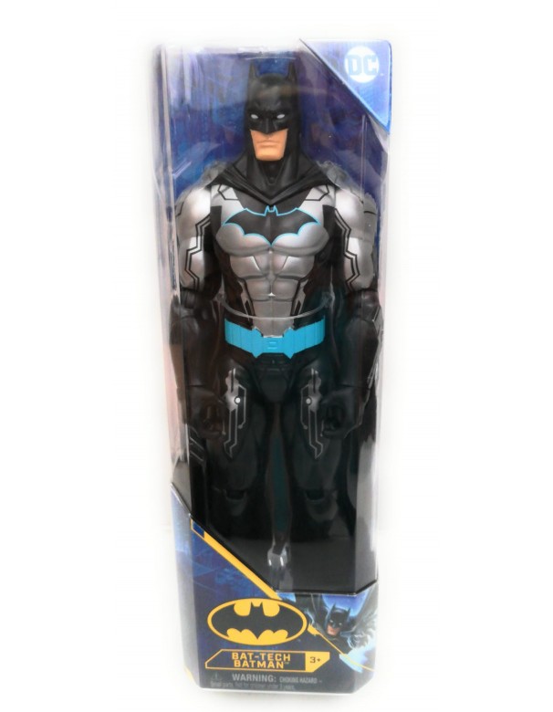 BATMAN Personaggio Batman Bat-Tech da 30 cm Articolato, Spin Master 6055697