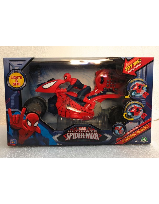 Spiderman - Moto con Radiocomando ad Infrarossi di Giochi Preziosi GPZ20608