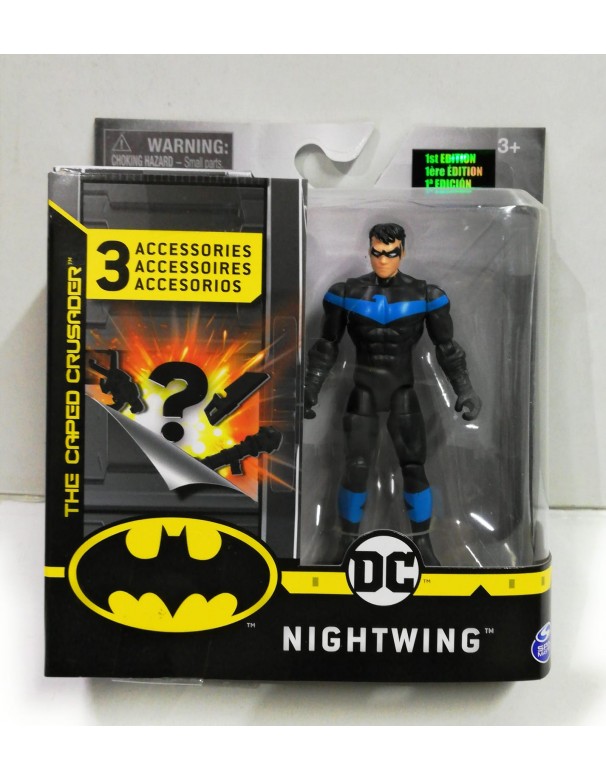 Batman, Personaggio Nightwing articolato 10 cm, Spin Master 6058530