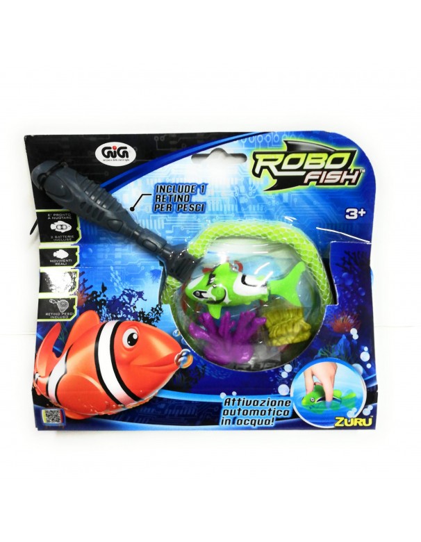 Robo Fish Squalo Kit Deluxe, Giochi Preziosi NCR02190 