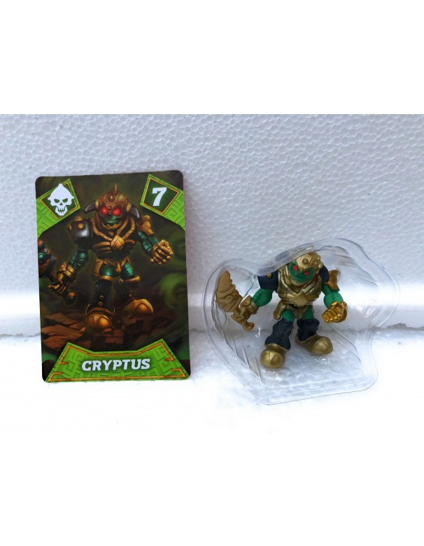 Gormiti - personaggio COLLECTION presente nelle bustine personaggio CRYPTUS Alpha serie ass.wave 12 GRA46000 