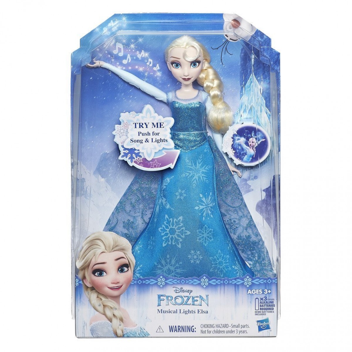 Disney Frozen - Bambola Elsa Cantante in italiano riproduce una