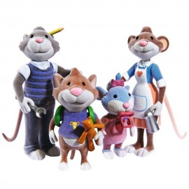 TOPO TIP -  Famiglia di topi di peluche di Simba