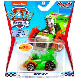  Spin Master Paw Patrol Rocky Ready Race Die Cast in Metallo 