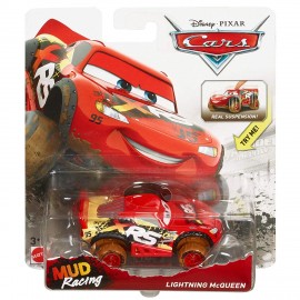 Disney Cars XRS Mud Racing Saetta McQueen, Veicolo Muddy Die-cast, Mattel GBJ36