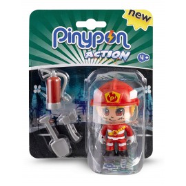 Pinypon Action – Figura Pompiere di Famosa PNC00000