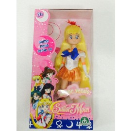 Sailor Moon - Bambola Sailor Venus da collezione  25 cm circa di Giochi Preziosi