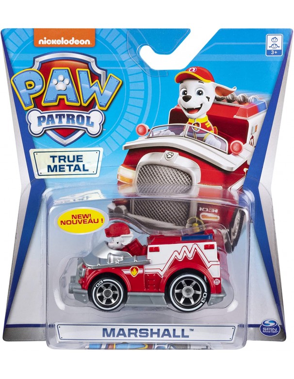  Spin Master Paw Patrol MARSHALL Die Cast in Metallo 