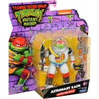 Turtles Movie -Turtles Mutant Mayhem - astronauta Raphael personaggio base 12 cm, Giochi Preziosi TU805H00