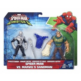Ultimate Spiderman vs Sinister 6, SPIDER MAN VS MARVEL'S SANDMAN uomo sabbia Hasbro B6139 