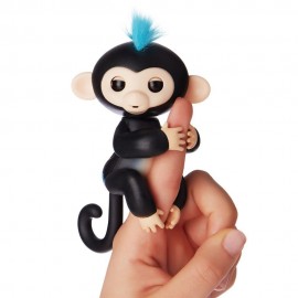 Fingerlings Monkey Scimmietta Bebè Finn da dito Interattiva (nero) di Giochi Preziosi
