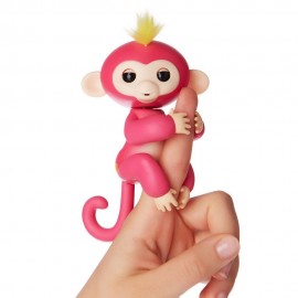 Fingerlings Monkey Scimmietta Bebè Bella da dito Interattiva (rosa) di Giochi Preziosi