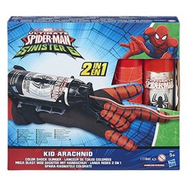 Spara-Ragnatele Colorate Kid Arachnid Marvel - Ultimate Spider-Man - Sinister 6 B5871