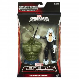 Spiderman 15 cm Marvel Legends Infinite Series, Skyline Sirens A6661-A6655 di Hasbro