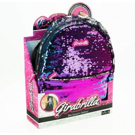 Nice - Girabrilla Zaino Backpack Galaxy superscintillante con spalloni imbottiti 