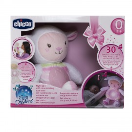 CHICCO Pecora Baby Senses Mamma Lullaby Pecorella, Rosa