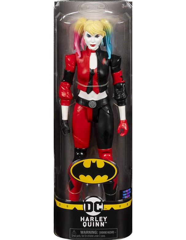 Batman Harley Quinn Personaggio da 30 cm Articolato, Spin Master 6058527
