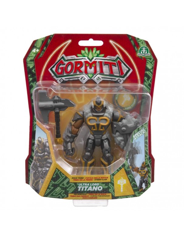 Gormiti, Personaggio Deluxe 12 cm, Ultra Lord Titano di Giochi Preziosi GRE02000