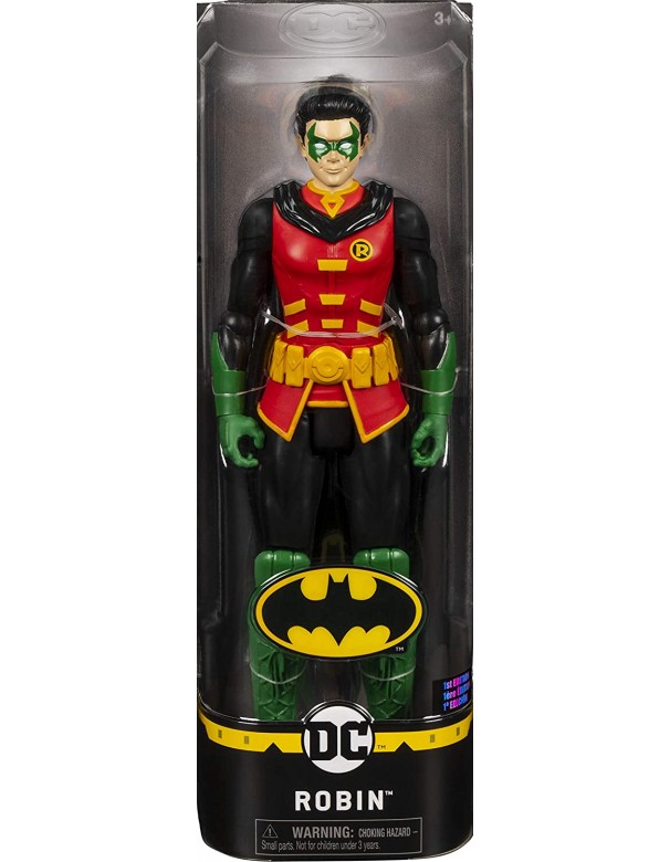 BATMAN Robin, Personaggio da 30 cm Articolato,Spin Master 6058527