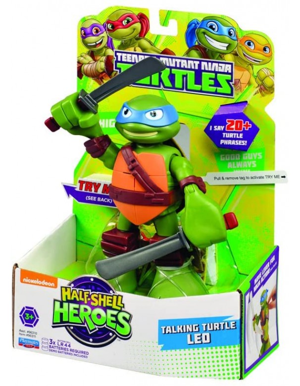 Turtles Leo Half-Shell Heroes Talking Tech Figura LEONARDO