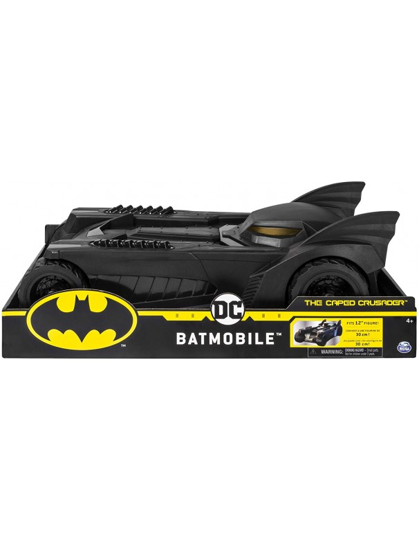 BATMAN Batmobile per Personaggi da 30 cm, Spin Master 6055297