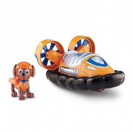  Nickelodeon Paw Patrol Personaggio con veicolo, Zuma e il suo hovercraft 