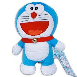 Peluche Doraemon Gigante - 45 cm con bocca aperta - Pupazzo originale