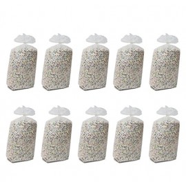 10 sacchi  coriandoli confeon contenuto del sacco variabile