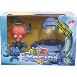  NUOVI  Exogini UFOgino - Blue UFO + Red Exogini (Inviato da UK) Playset Ufogino e Exogino Esclusivo Ultramind 