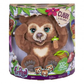 Hasbro FurReal- Cubby Il Mio Orsetto Curioso Peluche Interattivo, Hasbro E45911030 ITALIANO