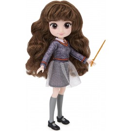 Harry Potter bambola articolata Hermione Granger 20cm, con bacchetta e divisa di Hogwarts 