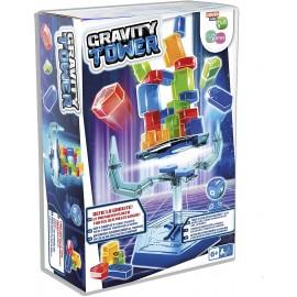 Gravity Tower, Costruisci una torre con blocchi su una base galleggiante instabile, sfidando la gravità  IMCToys 81536