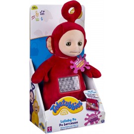 Teletubbies- Peluche Lullaby Po, 10 Pollici, Colore: Rosso
