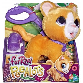 FurReal Peealots (Peluche Gattino interattivo Che passeggia e Fa la pipì), Hasbro E8949-E8931