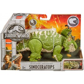 Jurassic World - SINOCERATOPS  Dinosauro con Suoni di Mattel FMM31